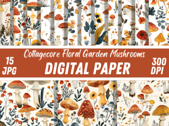 Ottagecore Floral Garden Fabric Patterns: A Fusion of Nostalgia and Modern Creativity